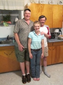 3 cousins - Nelson, Sharon and Perry