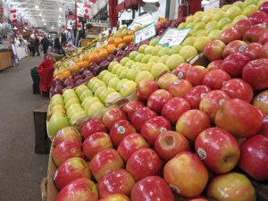 shining apples