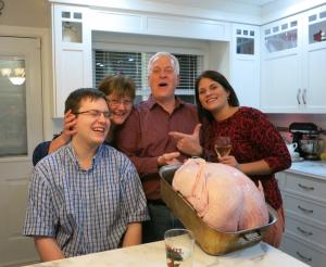 look at the size of that turkey !!!