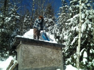 I'm working hard taking pictures