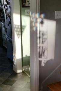 Sunshine through panels
