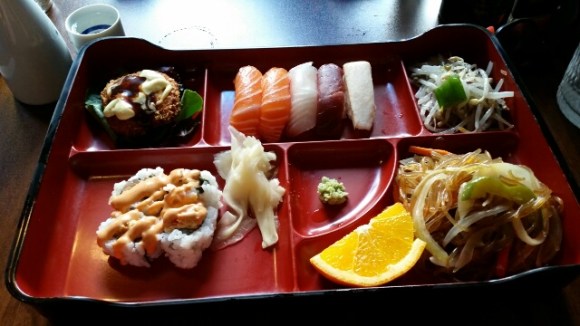 lunce at Ta-ke sushi